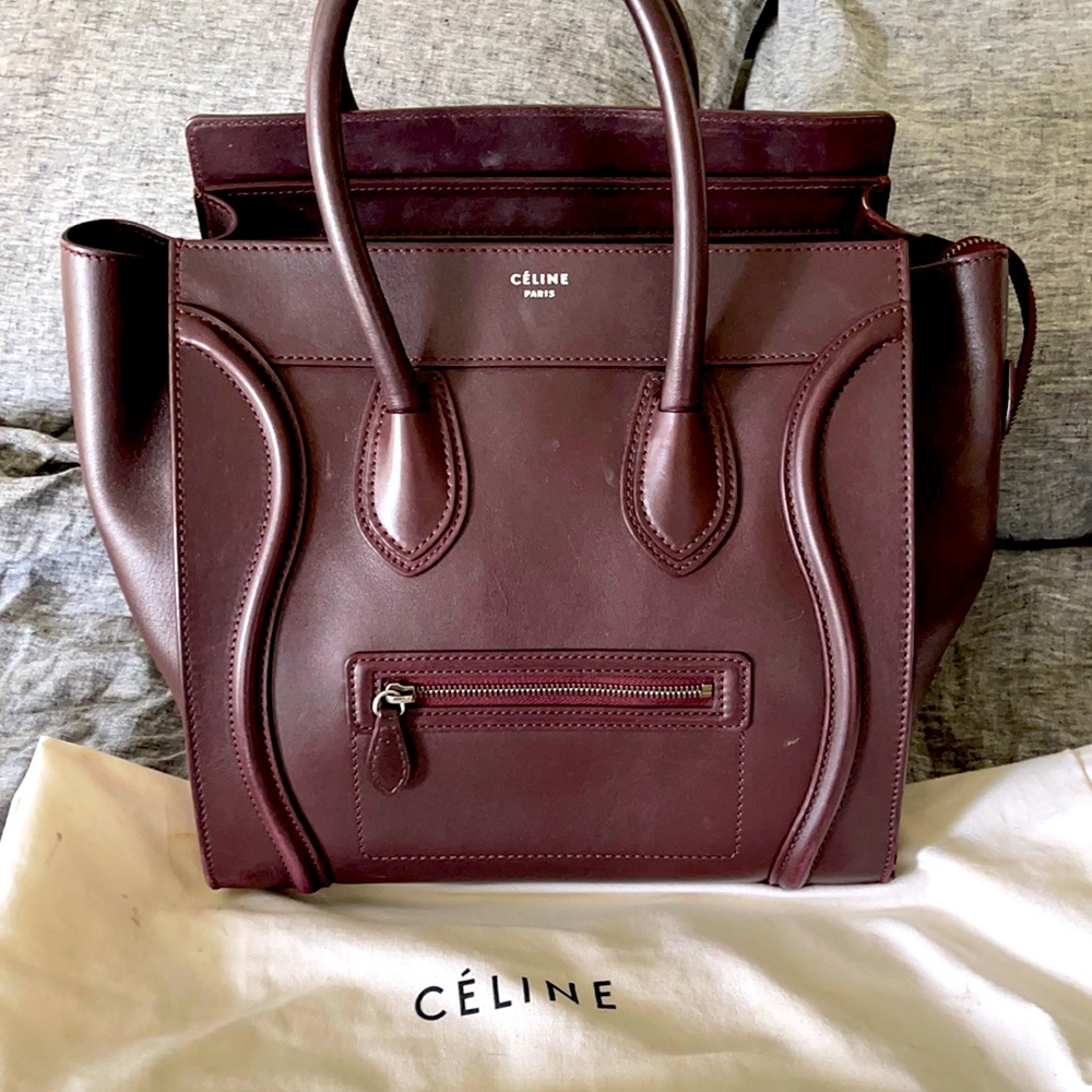 Celine Luggage Tote - RARE COLOR